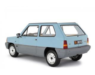 Fiat Panda 30 1980 - Azzurro Bahia Azzurro Bahia Laudoracing 1:18 Resinemodell (Türen, Motorhaube... nicht zu öffnen!)